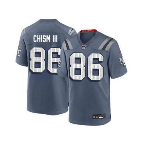 Mens or Youths Choose Efton Chism III Vapor Blue Jersey Stitched